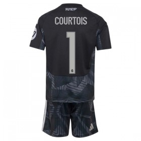 Real Madrid Courtois 1 Matchtröjor Målvakt Barn Hemma Fotbollströja 2026-27