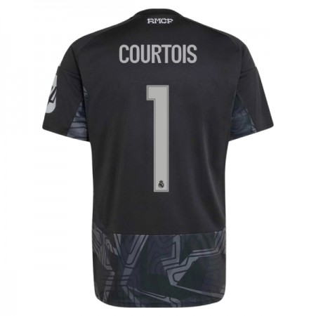Real Madrid Courtois 1 Matchtröjor Målvakt Hemma Fotbollströja 2026-27 Real Madrid Courtois 1 Matchtröjor Målvakt Hemma Fotbollströja 2026-27