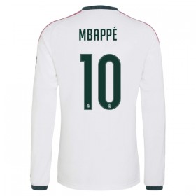 Real Madrid Mbappé 10 Matchtröjor Hemma Fotbollströja 2026-27 Långärmad