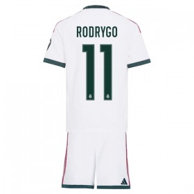 Real Madrid Rodrygo 11 Matchtröjor Barn Hemma Fotbollströja 2026-27