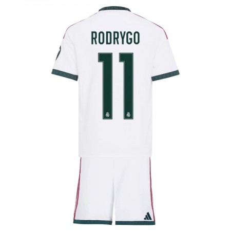 Real Madrid Rodrygo 11 Matchtröjor Barn Hemma Fotbollströja 2026-27