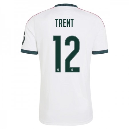 Real Madrid Trent Alexander-Arnold 12 Matchtröjor Hemma Fotbollströja 2026-27 Real Madrid Trent Alexander-Arnold 12 Matchtröjor Hemma Fotbollströja 2026-27