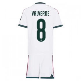 Real Madrid Valverde 8 Matchtröjor Barn Hemma Fotbollströja 2026-27