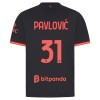 AC Milan Pavlovic 31 Matchtröjor Tredje Fotbollströja 2026-27 AC Milan Pavlovic 31 Matchtröjor Tredje Fotbollströja 2026-27