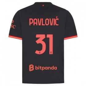 AC Milan Pavlovic 31 Matchtröjor Tredje Fotbollströja 2026-27