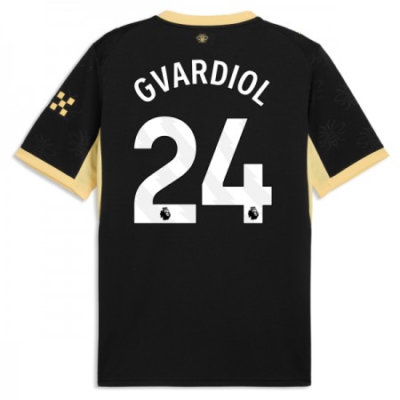 Manchester City Gvardiol 24 Matchtröjor Borta Fotbollströja 2026-27 Manchester City Gvardiol 24 Matchtröjor Borta Fotbollströja 2026-27