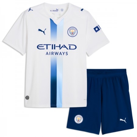 Manchester City Matchtröjor Barn Tredje Fotbollströja 2026-27