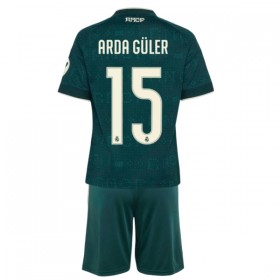Real Madrid Arda Guler 15 Matchtröjor Barn Borta Fotbollströja 2026-27