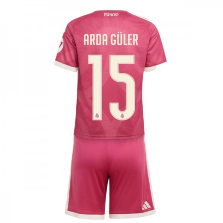 Real Madrid Arda Guler 15 Matchtröjor Barn Tredje Fotbollströja 2026-27