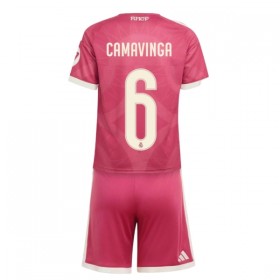 Real Madrid Camavinga 6 Matchtröjor Barn Tredje Fotbollströja 2026-27