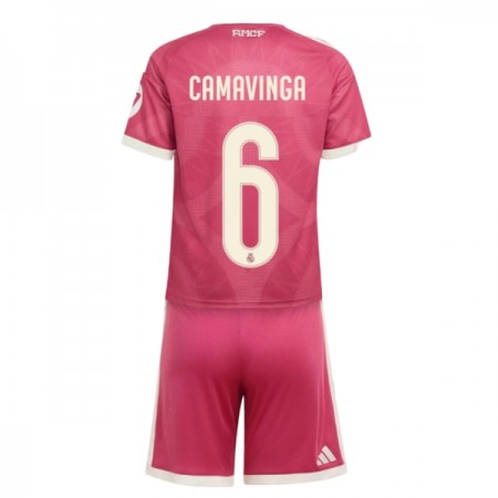 Real Madrid Camavinga 6 Matchtröjor Barn Tredje Fotbollströja 2026-27 Real Madrid Camavinga 6 Matchtröjor Barn Tredje Fotbollströja 2026-27
