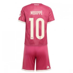 Real Madrid Mbappé 10 Matchtröjor Barn Tredje Fotbollströja 2026-27