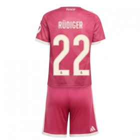 Real Madrid Rudiger 22 Matchtröjor Barn Tredje Fotbollströja 2026-27