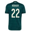 Real Madrid Rudiger 22 Matchtröjor Borta Fotbollströja 2026-27