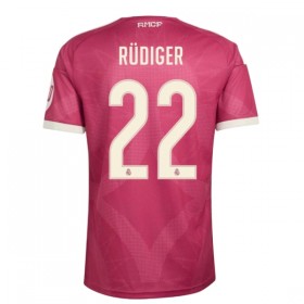 Real Madrid Rudiger 22 Matchtröjor Tredje Fotbollströja 2026-27