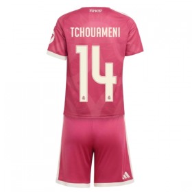 Real Madrid Tchouameni 14 Matchtröjor Barn Tredje Fotbollströja 2026-27