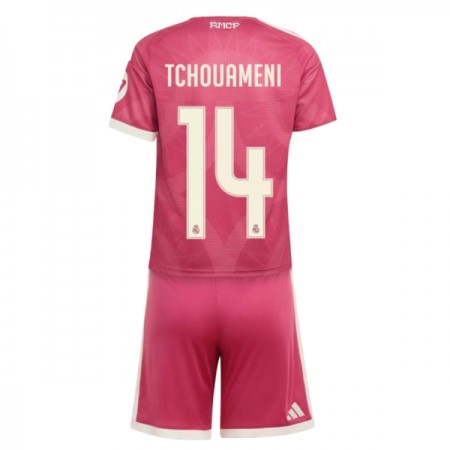 Real Madrid Tchouameni 14 Matchtröjor Barn Tredje Fotbollströja 2026-27 Real Madrid Tchouameni 14 Matchtröjor Barn Tredje Fotbollströja 2026-27