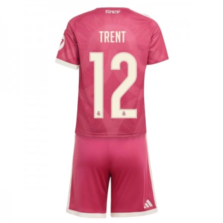 Real Madrid Trent Alexander-Arnold 12 Matchtröjor Barn Tredje Fotbollströja 2026-27 Real Madrid Trent Alexander-Arnold 12 Matchtröjor Barn Tredje Fotbollströja 2026-27