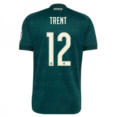 Real Madrid Trent Alexander-Arnold 12 Matchtröjor Borta Fotbollströja 2026-27 Real Madrid Trent Alexander-Arnold 12 Matchtröjor Borta Fotbollströja 2026-27