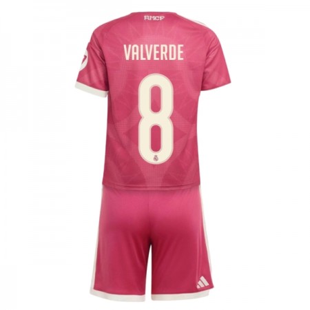 Real Madrid Valverde 8 Matchtröjor Barn Tredje Fotbollströja 2026-27