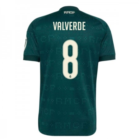 Real Madrid Valverde 8 Matchtröjor Borta Fotbollströja 2026-27