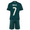 Real Madrid Vini JR. 7 Matchtröjor Barn Borta Fotbollströja 2026-27