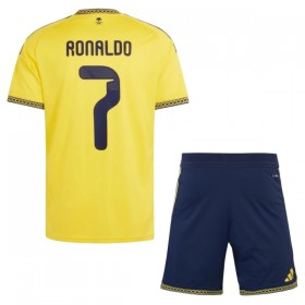 Al Nassr Ronaldo 7 Matchtröjor Barn Hemma Fotbollströja 2026-27