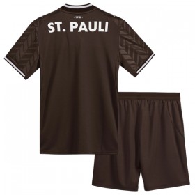 St Pauli Matchtröjor Barn Hemma Fotbollströja 2026-27
