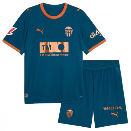 Valencia CF Matchtröjor Barn Borta Fotbollströja 2026-27