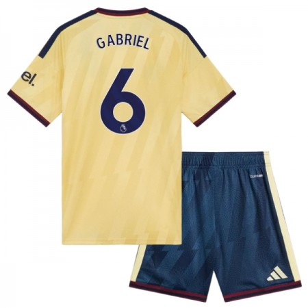 Arsenal Gabriel 6 Matchtröjor Barn Tredje Fotbollströja 2026-27