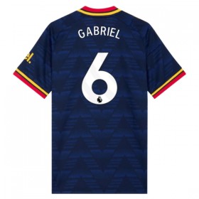 Arsenal Gabriel 6 Matchtröjor Borta Fotbollströja 2026-27