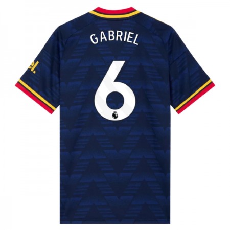 Arsenal Gabriel 6 Matchtröjor Borta Fotbollströja 2026-27