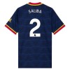 Arsenal Saliba 2 Matchtröjor Borta Fotbollströja 2026-27