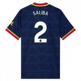 Arsenal Saliba 2 Matchtröjor Borta Fotbollströja 2026-27