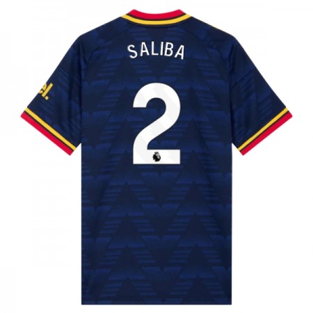 Arsenal Saliba 2 Matchtröjor Borta Fotbollströja 2026-27