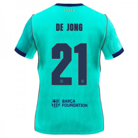 FC Barcelona F. De Jong 21 Matchtröjor Tredje Fotbollströja 2026-27 FC Barcelona F. De Jong 21 Matchtröjor Tredje Fotbollströja 2026-27