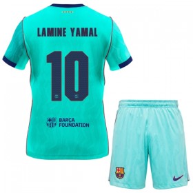 FC Barcelona Lamine Yamal 10 Matchtröjor Barn Tredje Fotbollströja 2026-27
