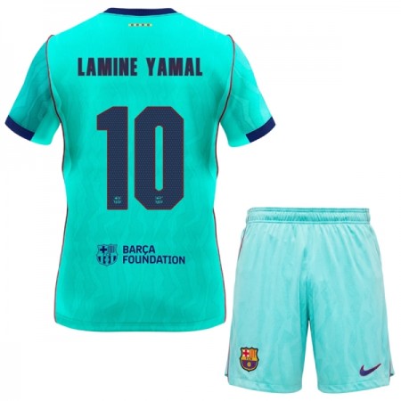 FC Barcelona Lamine Yamal 10 Matchtröjor Barn Tredje Fotbollströja 2026-27 FC Barcelona Lamine Yamal 10 Matchtröjor Barn Tredje Fotbollströja 2026-27