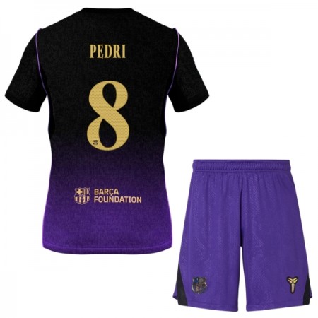 FC Barcelona Pedri 8 Matchtröjor Barn Borta Fotbollströja 2026-27