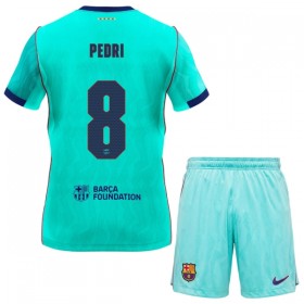 FC Barcelona Pedri 8 Matchtröjor Barn Tredje Fotbollströja 2026-27