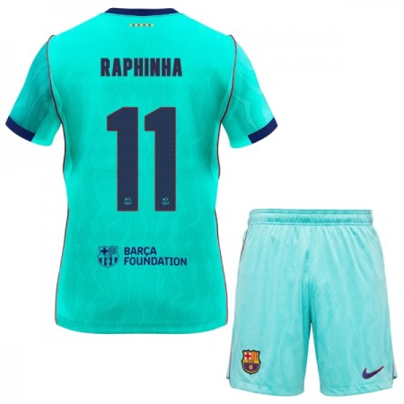 FC Barcelona Raphinha 11 Matchtröjor Barn Tredje Fotbollströja 2026-27