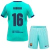 FC Barcelona Rodrigo 16 Matchtröjor Barn Tredje Fotbollströja 2026-27 FC Barcelona Rodrigo 16 Matchtröjor Barn Tredje Fotbollströja 2026-27