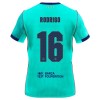 FC Barcelona Rodrigo 16 Matchtröjor Barn Tredje Fotbollströja 2026-27