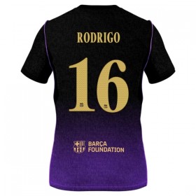 FC Barcelona Rodrigo 16 Matchtröjor Borta Fotbollströja 2026-27