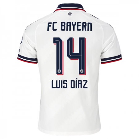 FC Bayern München Luis Diaz 14 Matchtröjor Borta Fotbollströja 2026-27
