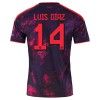FC Bayern München Luis Diaz 14 Matchtröjor Tredje Fotbollströja 2026-27