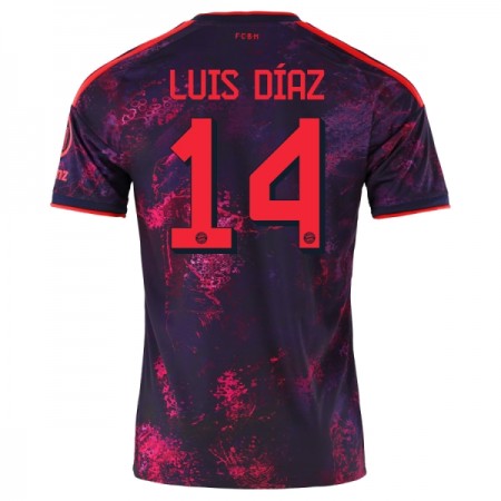 FC Bayern München Luis Diaz 14 Matchtröjor Tredje Fotbollströja 2026-27