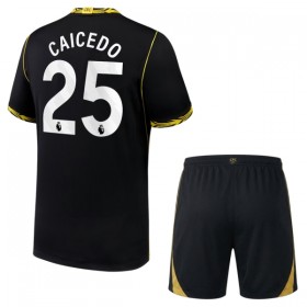 Chelsea Caicedo 25 Matchtröjor Barn Borta Fotbollströja 2026-27