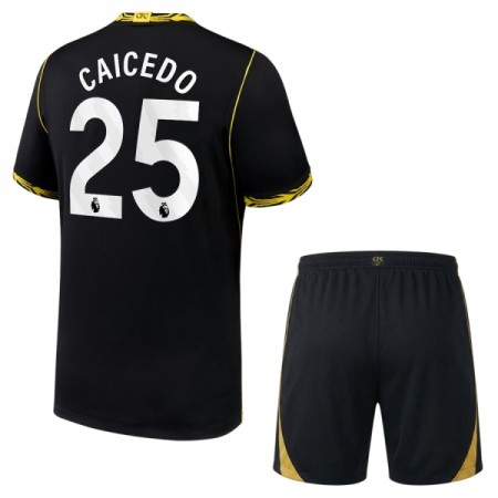 Chelsea Caicedo 25 Matchtröjor Barn Borta Fotbollströja 2026-27