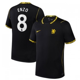 Chelsea Enzo 8 Matchtröjor Borta Fotbollströja 2026-27